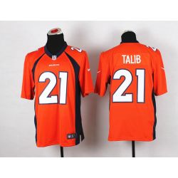Cheap Aqib Talib Broncos Jersey From China #21 Orange Game