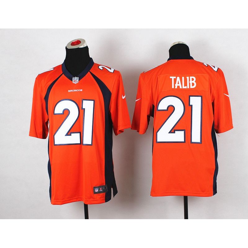 Cheap Aqib Talib Broncos Jersey From China #21 Orange Game