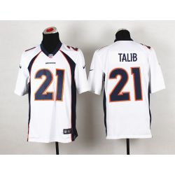 Cheap Aqib Talib Broncos Jersey From China #21 White Game