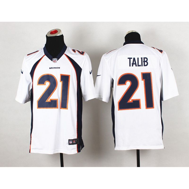 Cheap Aqib Talib Broncos Jersey From China #21 White Game Cheap Aqib Talib Broncos Jersey From China #21 White Game