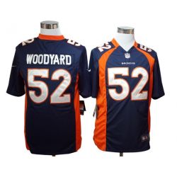 Cheap Wesley Woodyard Broncos Jersey From China #52 Blue Game