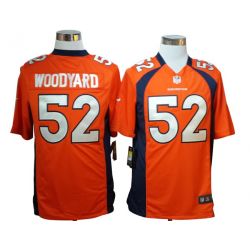 Cheap Wesley Woodyard Broncos Jersey From China #52 Orange Game