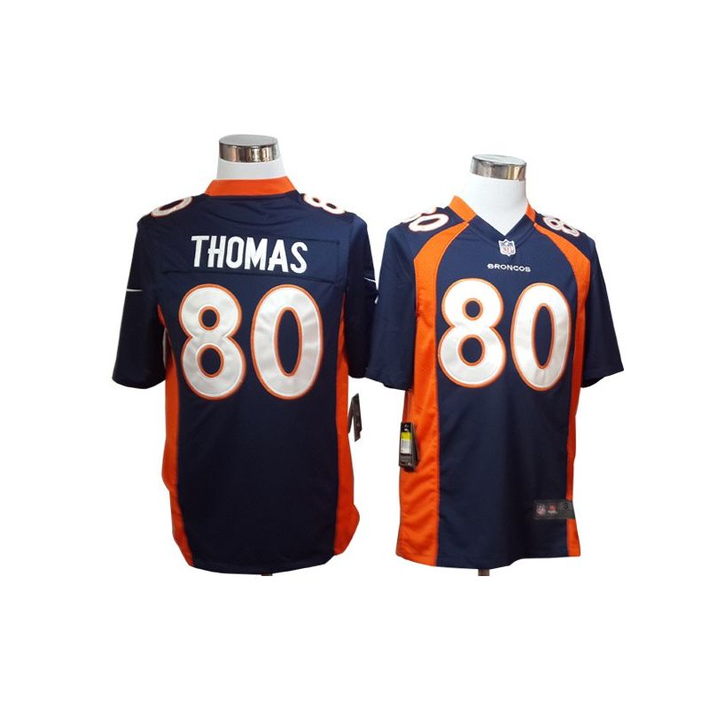 Cheap Julius Thomas Broncos Jersey From China #80 Blue Game