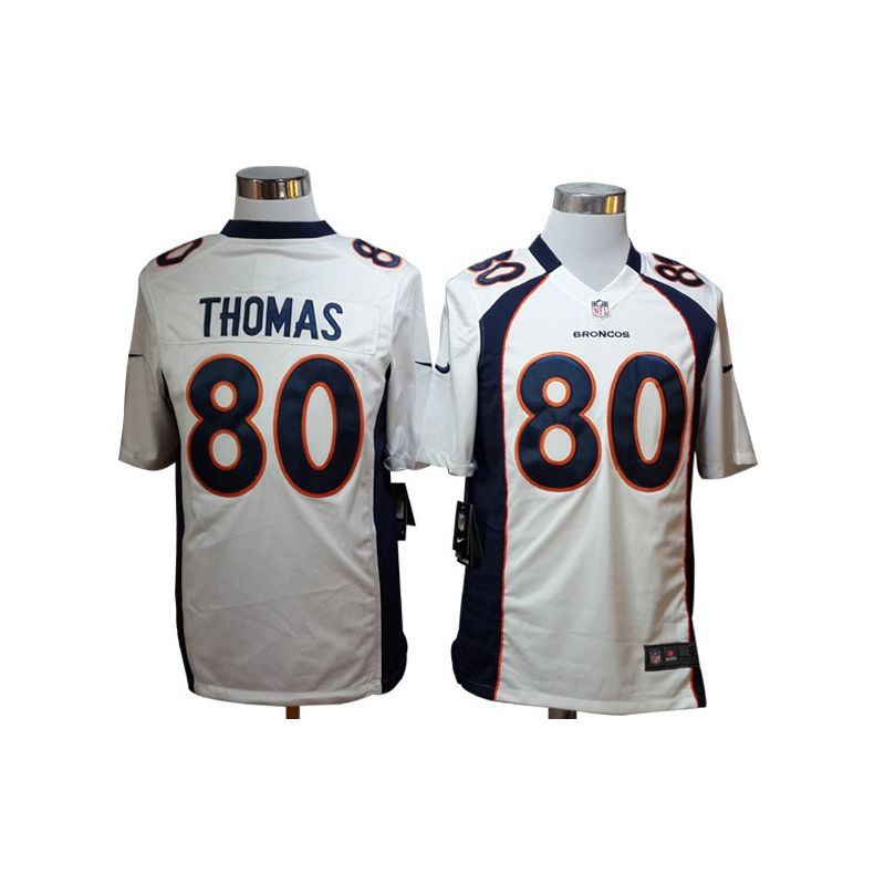 Cheap Julius Thomas Broncos Jersey From China #80 White Game Cheap Julius Thomas Broncos Jersey From China #80 White Game
