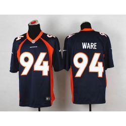 Cheap DeMarcus Ware Broncos Jersey From China #94 Blue Game