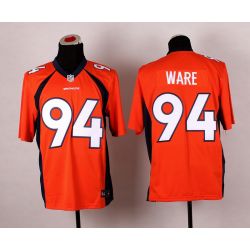 Cheap DeMarcus Ware Broncos Jersey From China #94 Orange Game