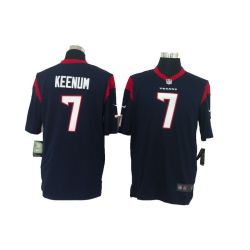 Cheap Case Keenum Texans Jersey From China #7 Blue Game