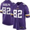 Cheap Kyle Rudolph Vikings Jersey From China #82 Purple Game