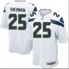 Cheap Richard Sherman Seahawks Jersey From China #25 White Game