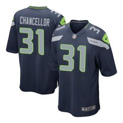 Cheap Kam Chancellor Seahawks Jersey From China #31 Blue Game