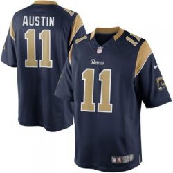 Cheap Tavon Austin Rams Jersey From China #11 Blue Game