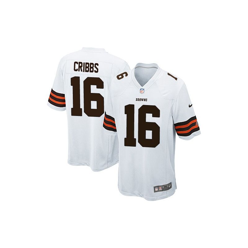 Cheap Josh Cribbs Browns Jersey From China #16 White Limited