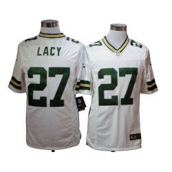 Cheap Eddie Lacy Packers Jersey From China #27 White Limited