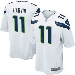 Cheap Percy Harvin Seahawks Jersey From China #11 White Limited