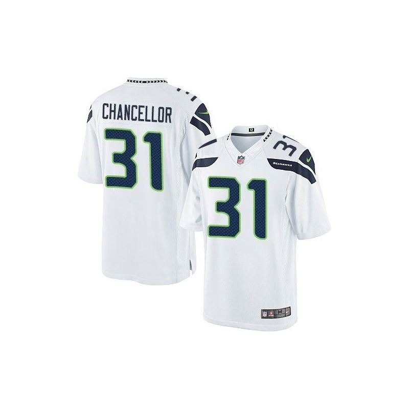 Cheap Kam Chancellor Seahawks Jersey From China #31 White Limited