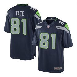 Cheap Golden Tate Seahawks Jersey From China #81 Blue Limited