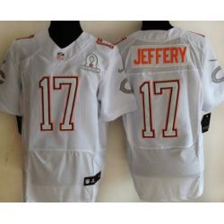 Cheap Alshon Jeffery Bears Jersey From China #17 White All-Star Elite