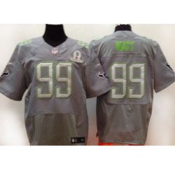 Cheap JJ Watt Texans Jersey From China #99 Grey All-Star Elite