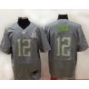 Cheap Andrew Luck Colts Jersey From China #12 Grey All-Star Elite