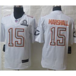 Cheap Brandon Marshall Bears Jersey From China #15 White All-Star Game