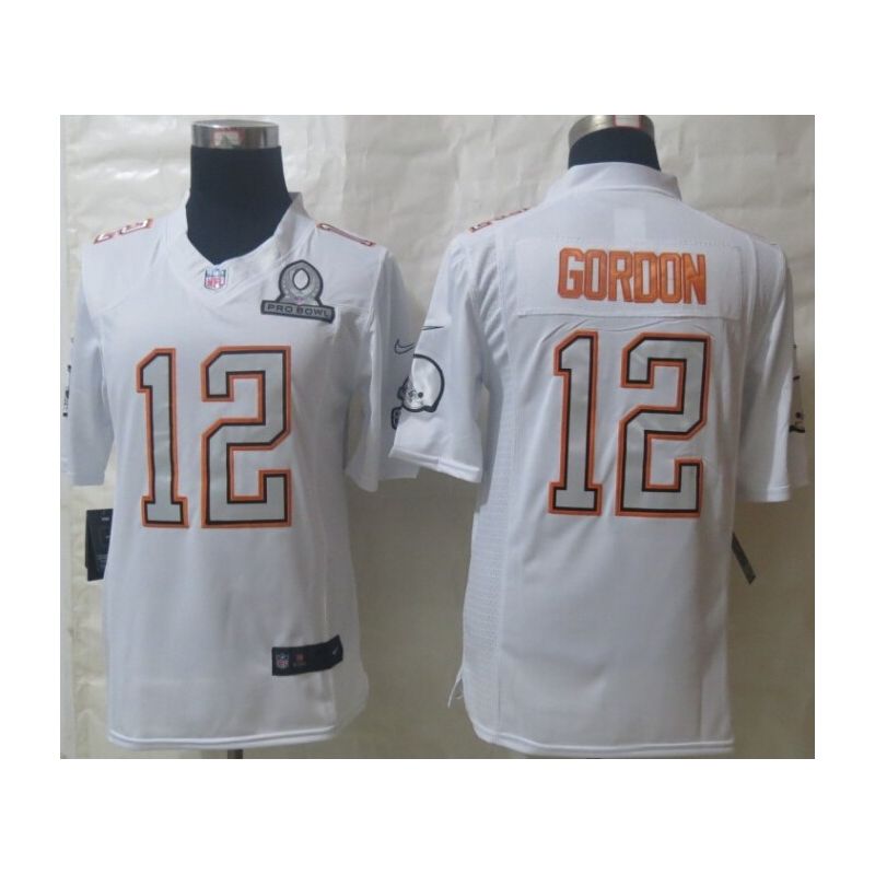 Cheap Josh Gordon Browns Jersey From China #12 White All-Star Game