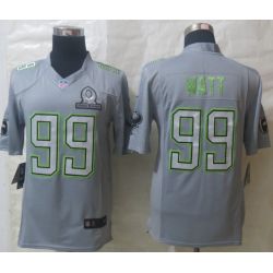 Cheap JJ Watt Texans Jersey From China #99 Grey All-Star Game