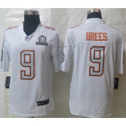 Cheap Drew Brees Saints Jersey From China #9 White All-Star Game