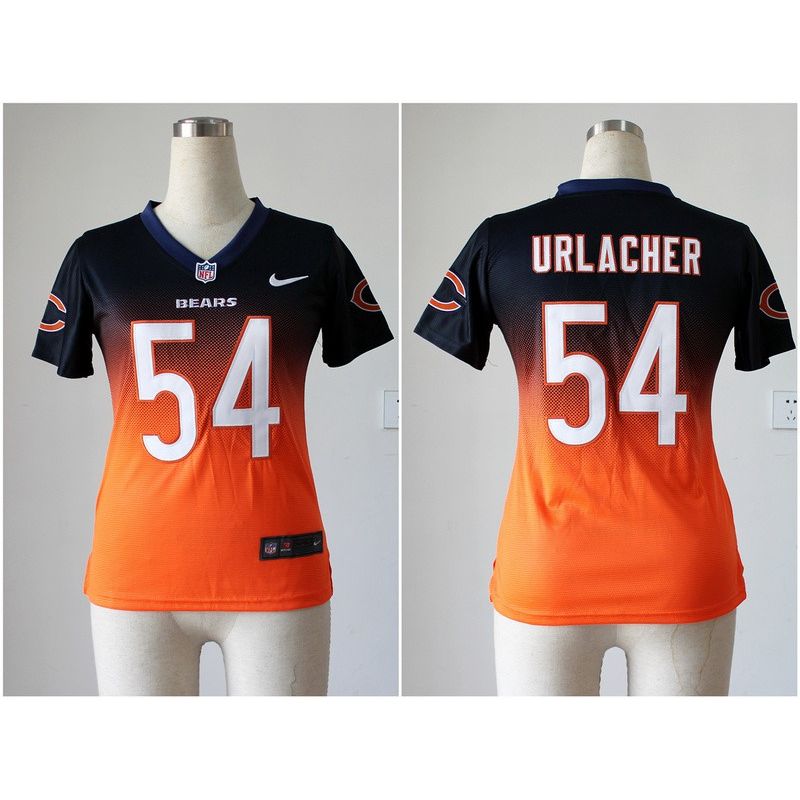 Cheap Brian Urlacher Bears Woman Jersey From China #54 Navy-Orange Drift Fashion Cheap Brian Urlacher Bears Woman Jersey From China #54 Navy-Orange Drift Fashion