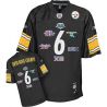 Cheap Superbowl Champs Steelers Jersey #6 Black From China