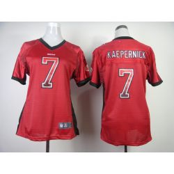 Cheap Colin Kaepernick 49ers Woman Jersey From China #7 Red Drift Fashion