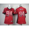 Cheap Justin Smith 49ers Woman Jersey From China #94 Red Drift Fashion