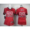 Cheap Aldon Smith 49ers Woman Jersey From China #99 Red Drift Fashion
