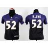 Cheap Ray Lewis Ravens Youth Jersey #52 Purple-Black Drift Fashion