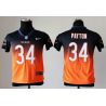 Cheap Walter Payton Bears Youth Jersey #34 Navy-Orange Drift Fashion