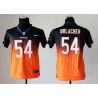 Cheap Brian Urlacher Bears Youth Jersey #54 Navy-Orange Drift Fashion