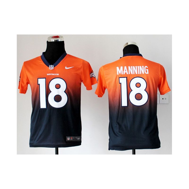 Cheap Peyton Manning Broncos Youth Jersey #18 Orange-Blue Drift Fashion Cheap Peyton Manning Broncos Youth Jersey #18 Orange-Blue Drift Fashion