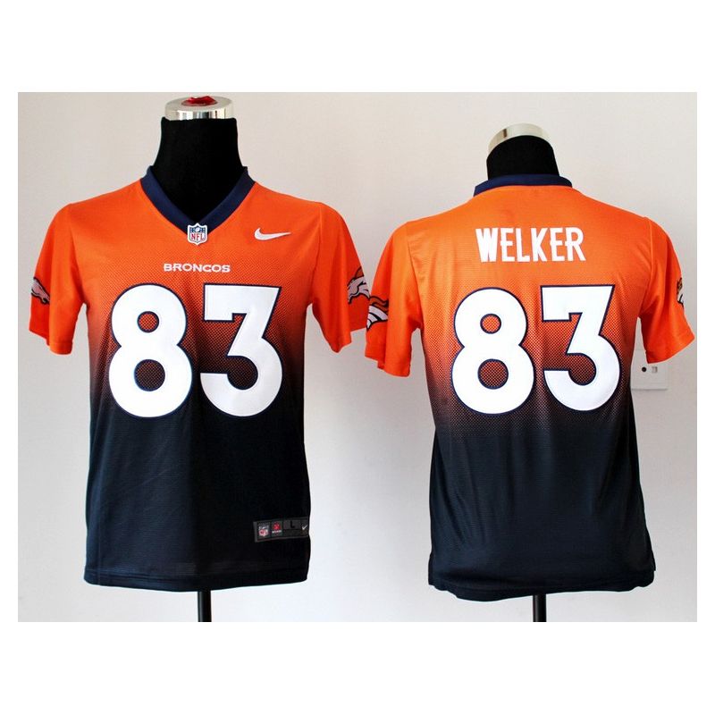 Cheap Wes Welker Broncos Youth Jersey #83 Orange-Blue Drift Fashion Cheap Wes Welker Broncos Youth Jersey #83 Orange-Blue Drift Fashion