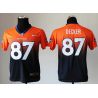 Cheap Eric Decker Broncos Youth Jersey #87 Orange-Blue Drift Fashion