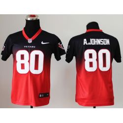 Cheap Andre Johnson Texans Youth Jersey #80 Blue-Red Drift Fashion