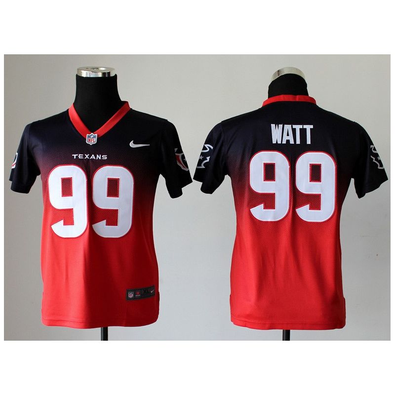 Cheap JJ Watt Texans Youth Jersey #99 Blue-Red Drift Fashion Cheap JJ Watt Texans Youth Jersey #99 Blue-Red Drift Fashion