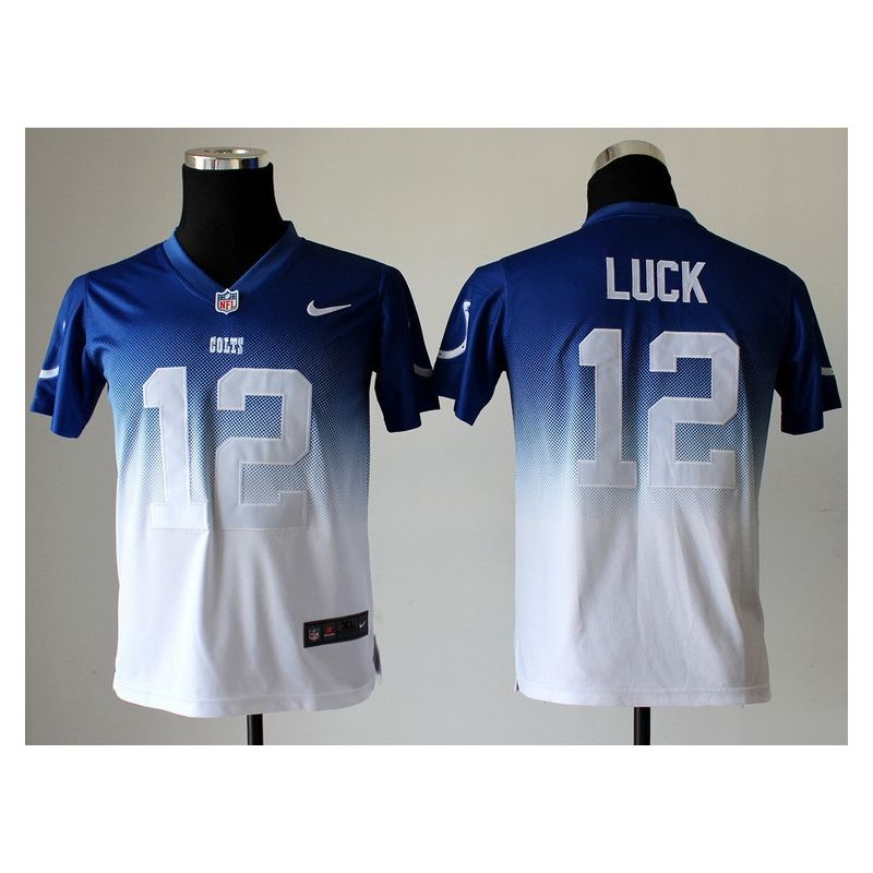 Cheap Andrew Luck Colts Youth Jersey #12 Blue-White Drift Fashion Cheap Andrew Luck Colts Youth Jersey #12 Blue-White Drift Fashion