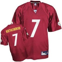 Cheap Ben Roethlisberger Steelers Jersey #7 Red From China