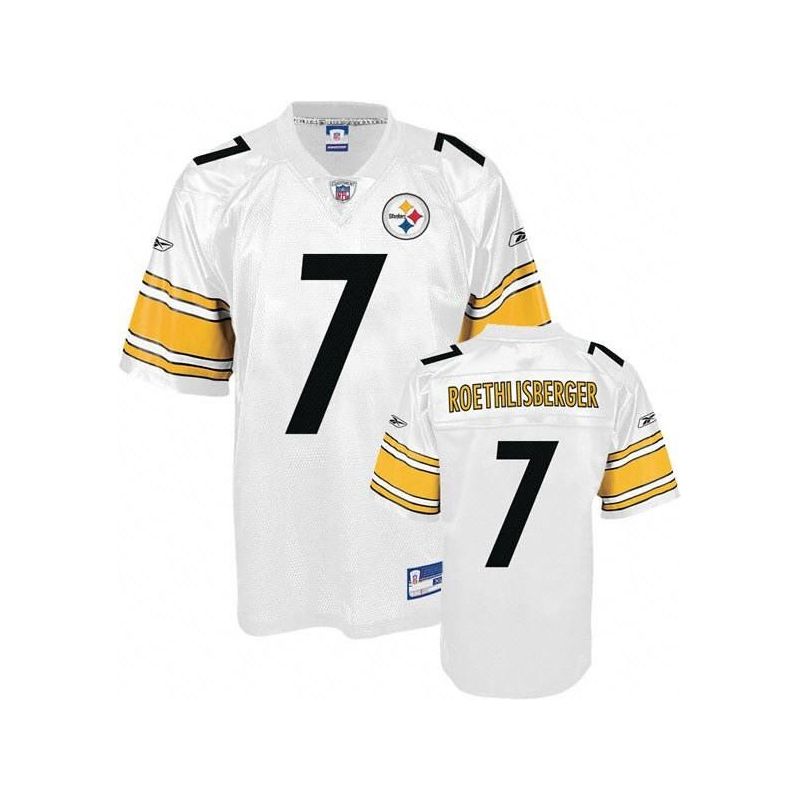 Cheap Ben Roethlisberger Steelers Jersey #7 White From China