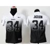 Cheap Bo Jackson Raiders Youth Jersey #34 White-Black Drift Fashion