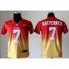 Cheap Colin Kaepernick 49ers Youth Jersey #7 Red-Yellow Drift Fashion