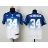 Cheap Trent Richardson Colts Jersey From China #34 Blue-White 30th Drift Fashion