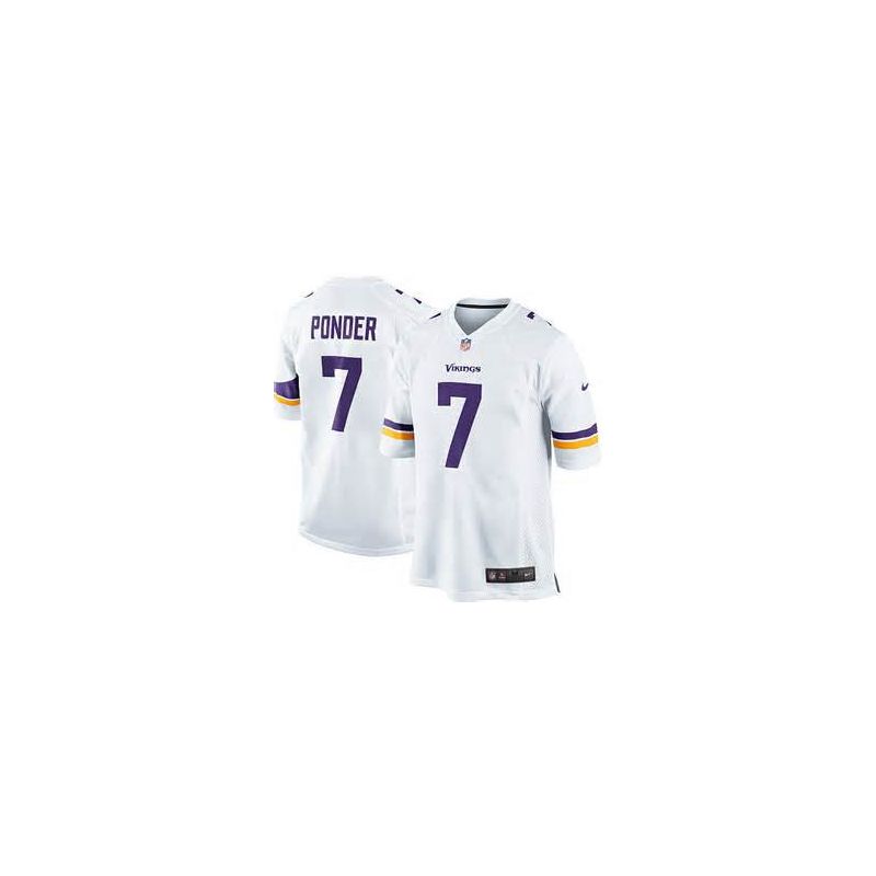 Cheap Christian Ponder Vikings Jersey From China #7 White 2014new Game Cheap Christian Ponder Vikings Jersey From China #7 White 2014new Game