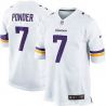 Cheap Christian Ponder Vikings Jersey From China #7 White 2014new Game