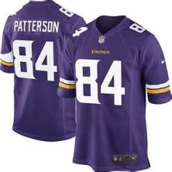 Cheap Cordarrelle Patterson Vikings Jersey From China #84 Purple 2014new Game