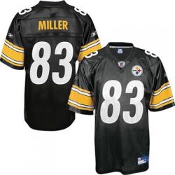 Cheap Heath Miller Steelers Jersey #83 Black From China